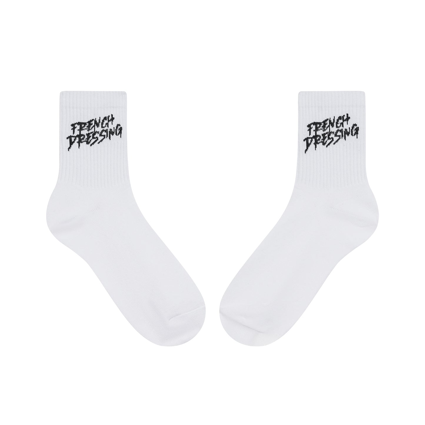 Logo Embroidered Cotton Socks