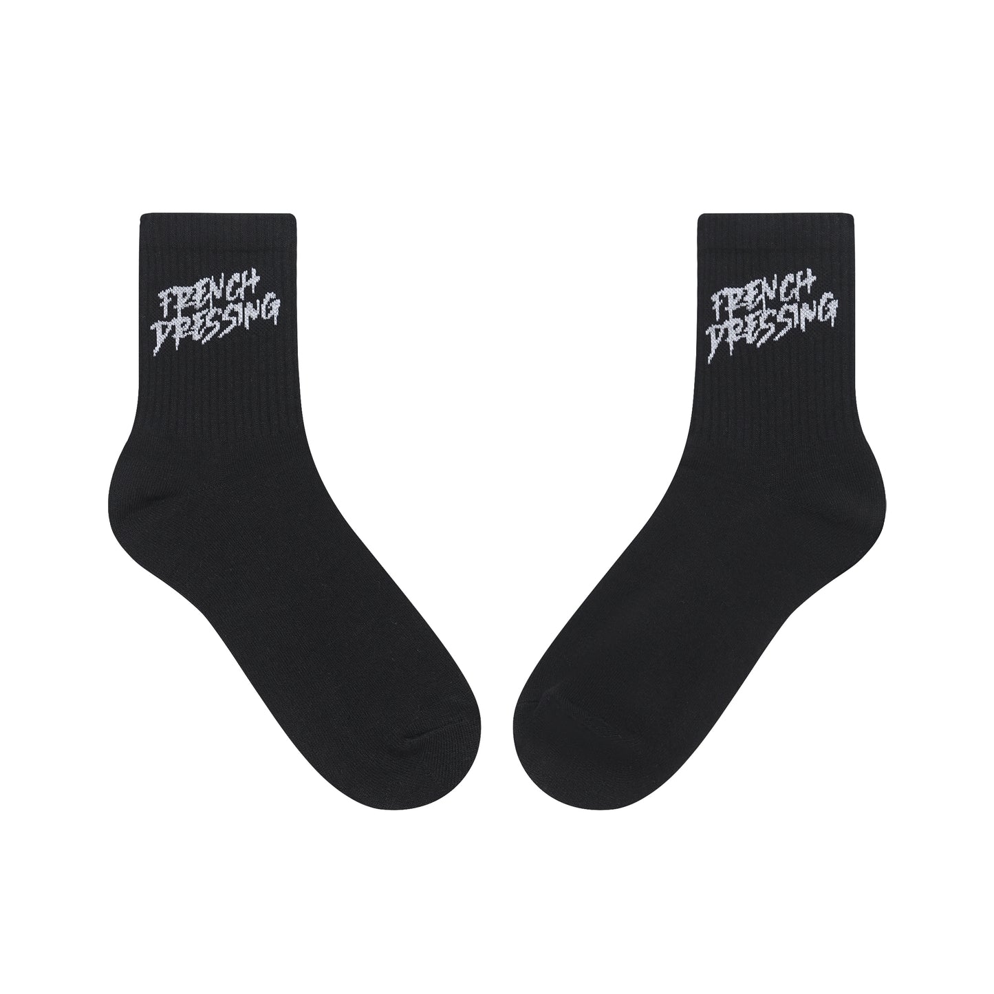 Logo Embroidered Cotton Socks