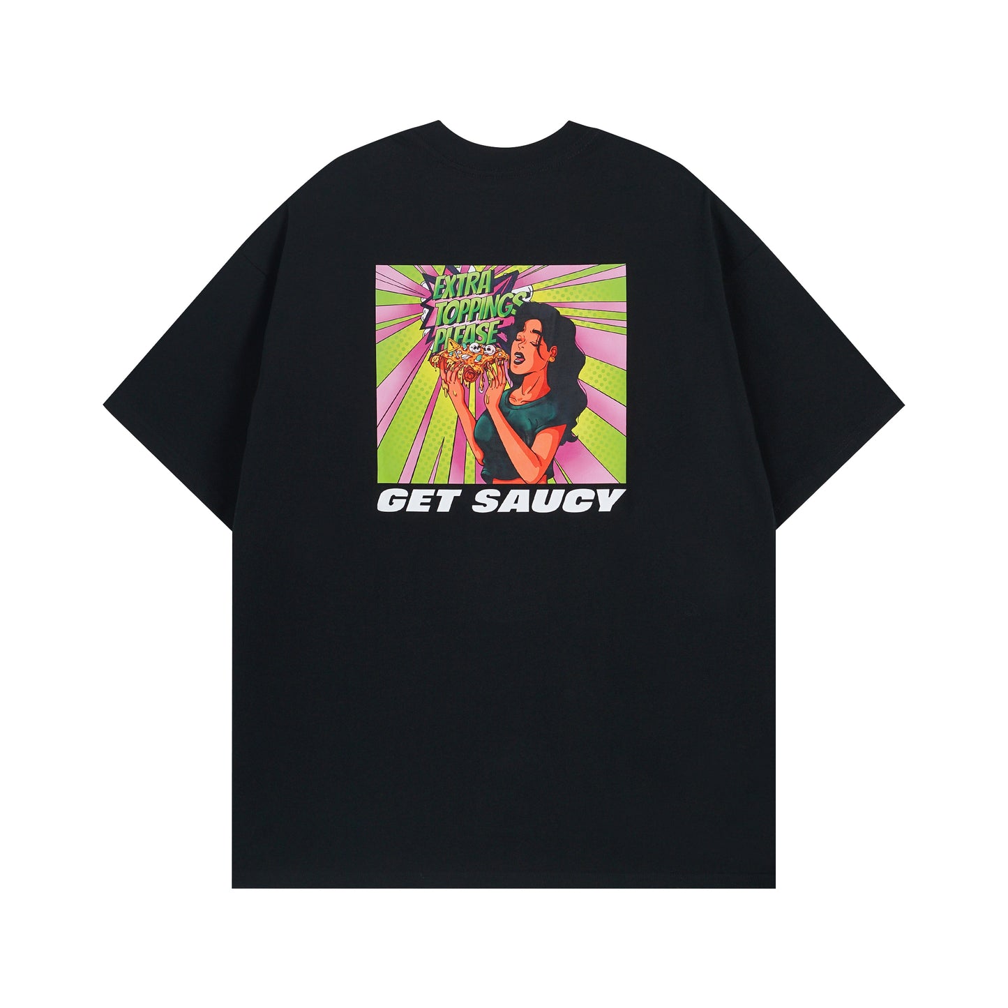 Crew Neck Extra Toppings Printed T-shirt